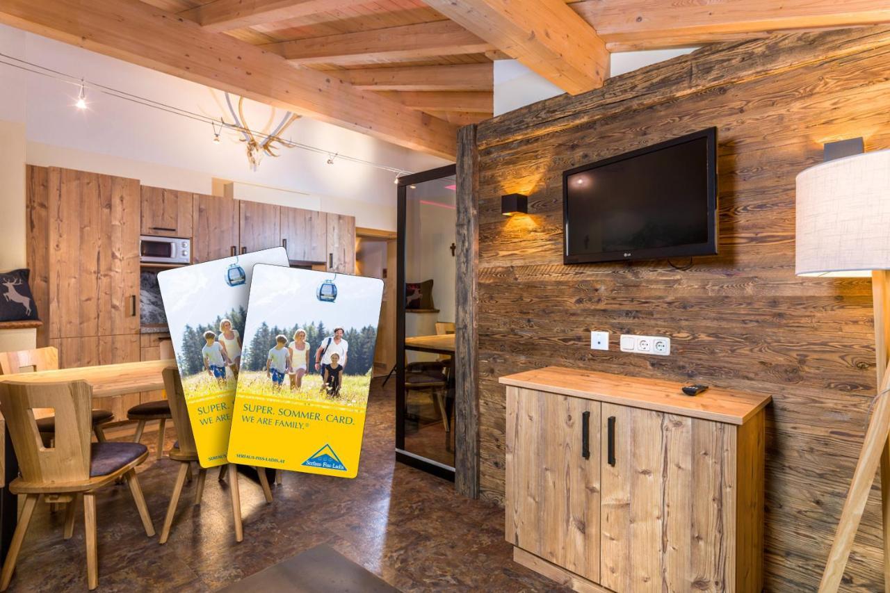 Laudegghof Ladis Inklusive Sommer Bergbahnticket エクステリア 写真